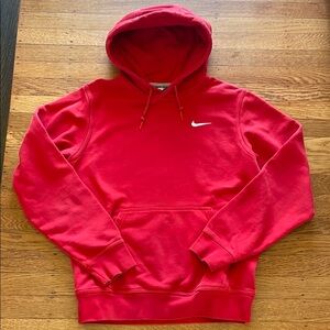Nike Men's Red Hoodie